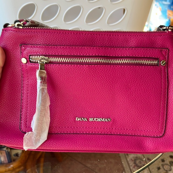 Dana Buchman Handbags - Dana Buchman Berry Crossbody NWT